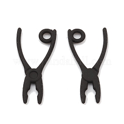 Spray Painted Alloy Pendants&nbsp;PALLOY-K003-09