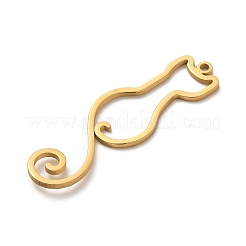 304 Stainless Steel Pendants&nbsp;STAS-O005-09G