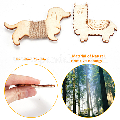 Natural Wood Cabochons&nbsp;WOOD-GF0001-24