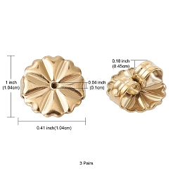 Ion Plating(IP) 304 Stainless Steel Friction Ear Nuts&nbsp;STAS-YW0001-69G
