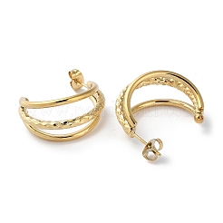 304 Stainless Steel Stud Earrings&nbsp;STAS-Z052-18G