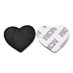 Computerized Embroidery Imitation Leather Self Adhesive Patches&nbsp;LS-DIY-G031-01B