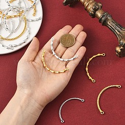 24Pcs 6 Styles Zinc Alloy Connector Charms&nbsp;FIND-YW0012-86