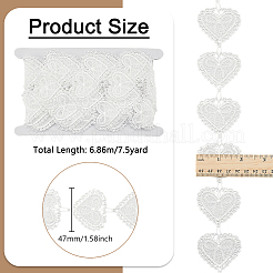 7.5 Yards Polyester Lace Trim&nbsp;DIY-FG0006-84B