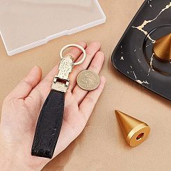 1Pcs PU Leather Keychain&nbsp;KEYC-CA0001-17
