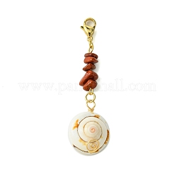 Shiva Eye Shell Pendant Decoration&nbsp;HJEW-JM02112