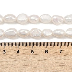 Natural Cultured Freshwater Pearl Beads Strands&nbsp;PEAR-P064-20J-06A