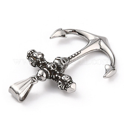 304 Stainless Steel Pendants&nbsp;STAS-A083-06AS
