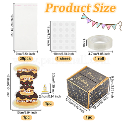 Happy Birthday Day Money Box for Cash Gift Pull&nbsp;DIY-WH0430-335