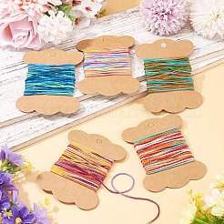 25M 5 Colors Braided Polyester Cord&nbsp;OCOR-TA0003-78
