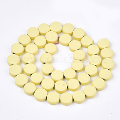 Spray Painted Non-magnetic Synthetic Hematite Beads Strands&nbsp;G-T116-01B-02