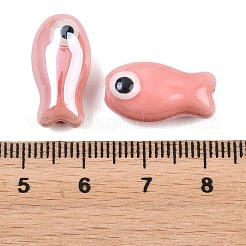 Handmade Porcelain Beads&nbsp;PORC-WH0019-02B