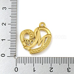 Ion Plating(IP) Real 18K Gold Plated 304 Stainless Steel Rhinestone Pendants&nbsp;STAS-P341-09G-01