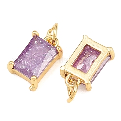 Brass & Glass Pendants&nbsp;KK-Q085-15G-04
