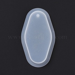 Rounded Rhombus Pendant Food Grade Silicone Molds&nbsp;DIY-D074-15
