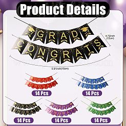 Congrats Grad Paper Hanging Banner&nbsp;TH-FZCC84D-01B-04