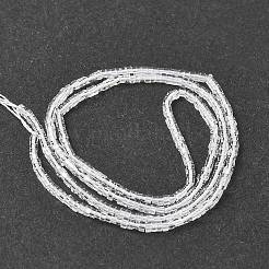 Natural Quartz Crystal Beads Strands&nbsp;G-G271-G06-1x1.5mm