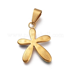 304 Stainless Steel Enamel Pendants&nbsp;STAS-H106-08G