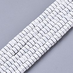 Spray Painted Non-magnetic Synthetic Hematite Beads Strands&nbsp;G-R468-02C-M