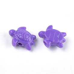 アクリルビーズ  動物  ミックスカラー  19~23x21~25x9~11mm  穴：3.5~4mm&nbsp;MACR-S362-01