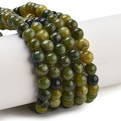 Natural Canada Jade Beads Strands&nbsp;G-NH0029-02B