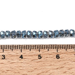Electroplate Glass Beads Strands&nbsp;GLAA-Q105-03W