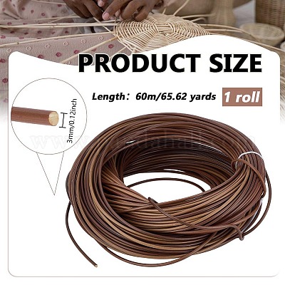 Plastic Wicker Strips&nbsp;DIY-WH0750-098B-1