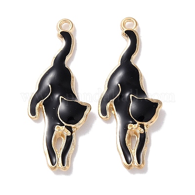 Alloy Enamel Pendants&nbsp;X-ENAM-O001-08H-G-1