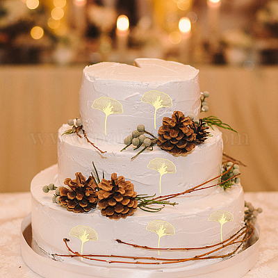 Acrylic Mirror Cake Toppers&nbsp;FIND-WH0152-207-1