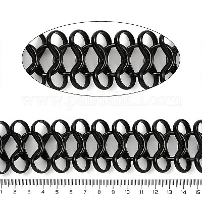 Rack Plating Aluminium Chain&nbsp;CHA-H002-04EB-1
