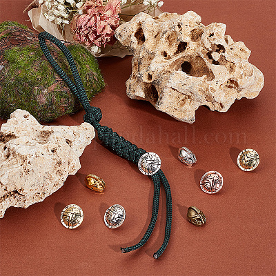 Wholesale 12Pcs Helmet Alloy Beads