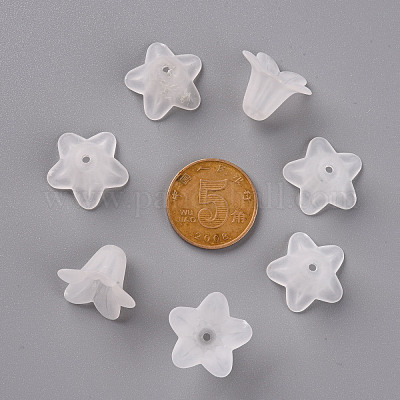 Transparent Acrylic Beads&nbsp;PLF018-01-1