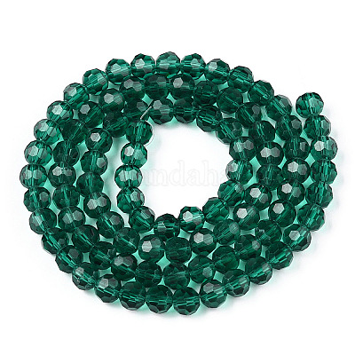 Transparent Glass Beads&nbsp;X-EGLA-A035-T6mm-D18-1