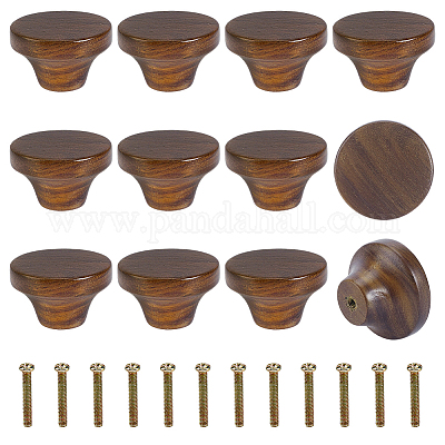 Round Wooden Drawer Handles&nbsp;AJEW-WH0752-203-1