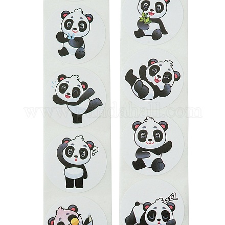 Cartoon Patterns Paper Gift Sticker Rolls DIY-R083-03E-1