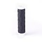 Round Waxed Polyester Twisted Cord, Micro Macrame Cord, for Leather Projects, Bookbinding, Black, 0.65mm, about 21.87 yards(20m)/roll