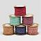 Braided Nylon Cord, Macrame Woven Rope, for Jewelry Making String Knitting Craft, Mixed Color, 2mm, about 20yards/roll
