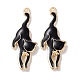 Alloy Enamel Pendants&nbsp;X-ENAM-O001-08H-G-1