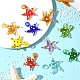 5Pcs Handmade Lampwork Pendants&nbsp;LAMP-YW0001-85-4