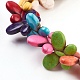 Synthetic Turquoise Beads Strands&nbsp;TURQ-G008-M-3