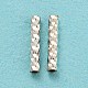 925 Sterling Silver Tube Beads&nbsp;STER-Q191-02S-2