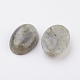 天然ラブラドライトフラットバックカボション  オーバル  40x30x8.5mm&nbsp;G-G741-30x40mm-18-2