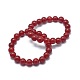Natural Jade Bead Stretch Bracelets&nbsp;BJEW-K212-B-036-1