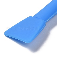 シリコーン攪拌棒  再利用可能なレジンクラフトツール  ドジャーブルー  127x32.5x13.5mm&nbsp;TOOL-D030-04B