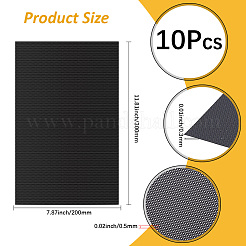 Rectangle PVC Dustproof Net for Computer&nbsp;AJEW-WH20059-01A