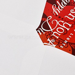 Rectangle Diwali Day Paper Greeting Card&nbsp;DIY-NH0010-01B