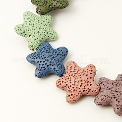 Natural Lava Rock Beads Strands&nbsp;G915-12