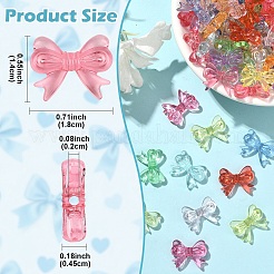 275Pcs Transparent Acrylic Beads&nbsp;TACR-YW0003-28