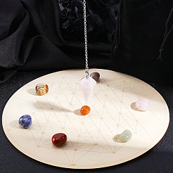 DIY Yoga Chakra Home Display Decorations&nbsp;DJEW-SC0001-02D