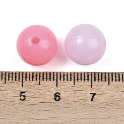 プラスチックビーズ  模造ゼリービーズ  ラウンド  ミックスカラー  12mm  穴：2mm  588個/ 500g&nbsp;KY-B005-15